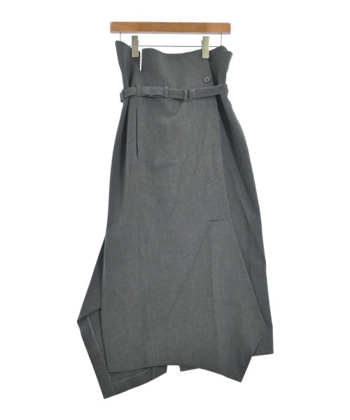ENFOLD(エンフォルド)ロング・マキシ丈スカート グレー サイズ:38(M位)/2200674602014