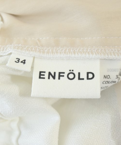 ENFOLD（エンフォルド）その他 白 サイズ:34(XS位) レディース/2200670118069