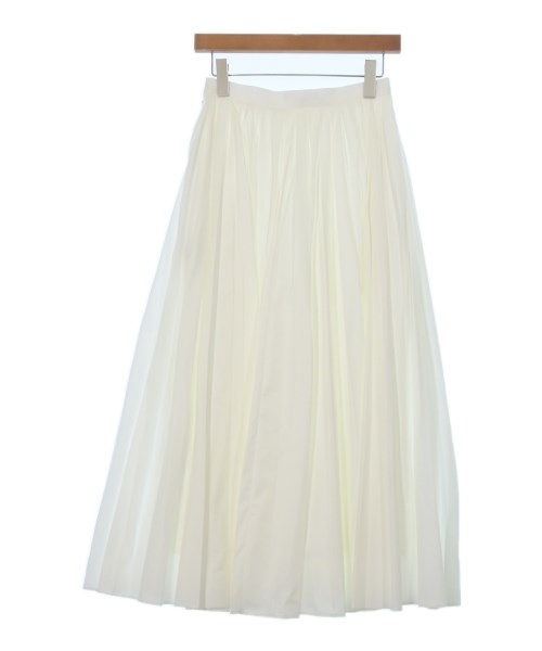 ENFOLD（エンフォルド）ロング・マキシ丈スカート 白 サイズ:36(S位) レディース/2200674539402