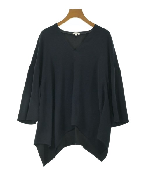 ENFOLD(エンフォルド)ブラウス 紺 サイズ:38(M位)/2200676821048