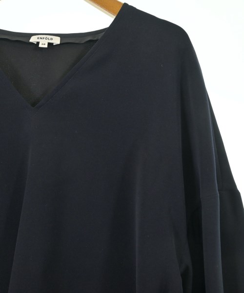ENFOLD（エンフォルド）ブラウス 紺 サイズ:38(M位) レディース/2200676821048