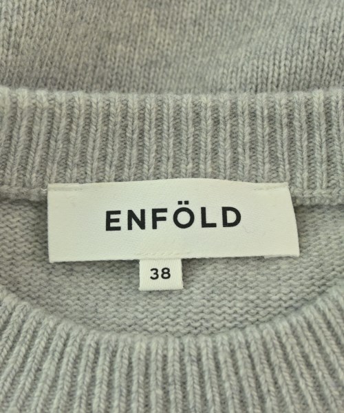 ENFOLD（エンフォルド）ニット・セーター グレー サイズ:38(M位) レディース/2200673633026