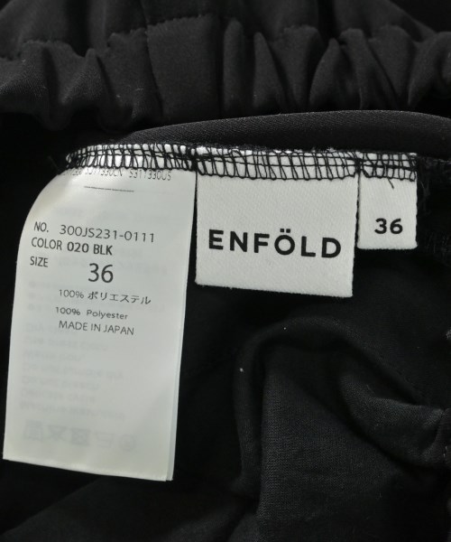 ENFOLD（エンフォルド）その他 黒 サイズ:36(S位) レディース/2200677396118