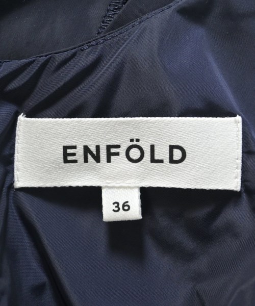 ENFOLD（エンフォルド）ワンピース 紺 サイズ:36(S位) レディース/2200677422107
