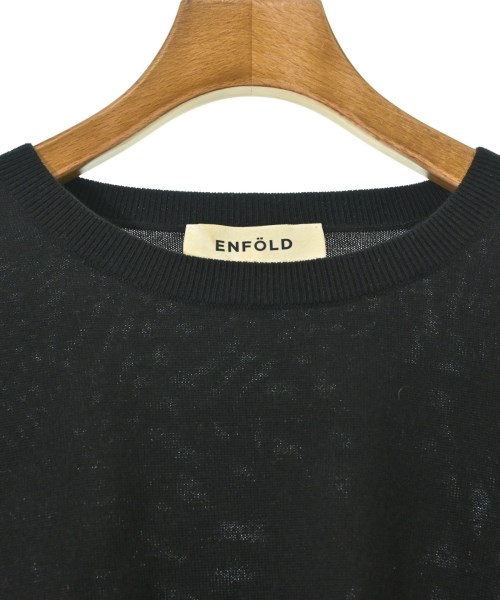 ENFOLD（エンフォルド）ニット・セーター 黒 サイズ:38(M位) レディース/2200677695020