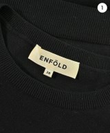 ENFOLD（エンフォルド）ニット・セーター 黒 サイズ:38(M位) レディース/2200677695020