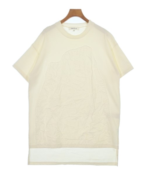 ENFOLD(エンフォルド)Tシャツ・カットソー 白 サイズ:38(M位)/2200677695051
