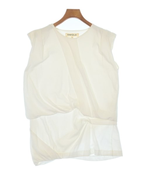 ENFOLD(エンフォルド)ノースリーブ 白 サイズ:38(M位)/2200677695075