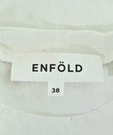 ENFOLD（エンフォルド）Tシャツ・カットソー 白 サイズ:38(M位) レディース/2200678593028