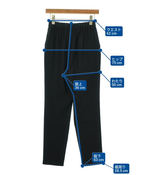 ENFOLD（エンフォルド）スラックス 黒 サイズ:36(S位) レディース/2200672152030