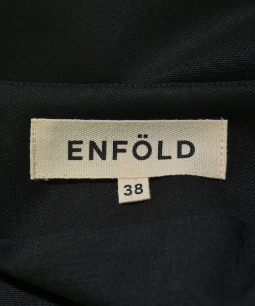 ENFOLD（エンフォルド）ワンピース 黒 サイズ:38(M位) レディース/2200675969109