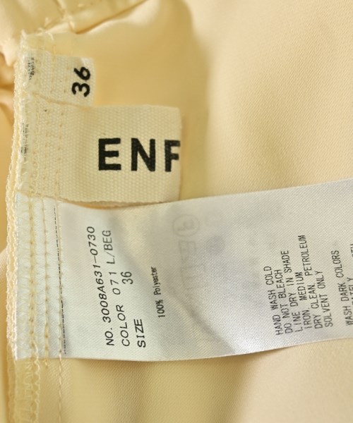 ENFOLD（エンフォルド）スラックス 黄 サイズ:36(S位) レディース/2200672861642
