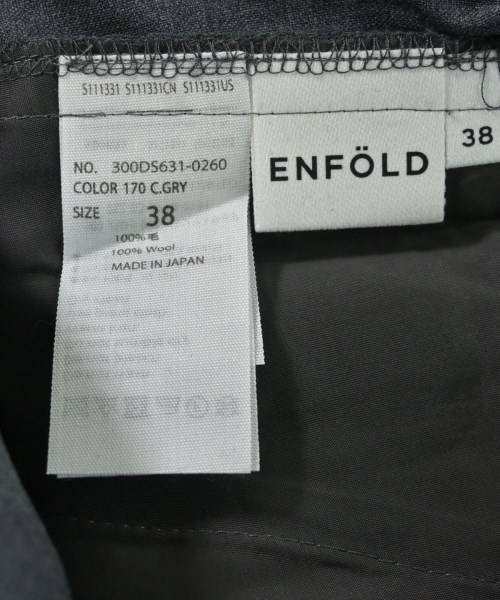 ENFOLD（エンフォルド）その他 グレー サイズ:38(M位) レディース/2200675245357