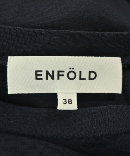 ENFOLD（エンフォルド）Tシャツ・カットソー 紺 サイズ:38(M位) レディース/2200680723024