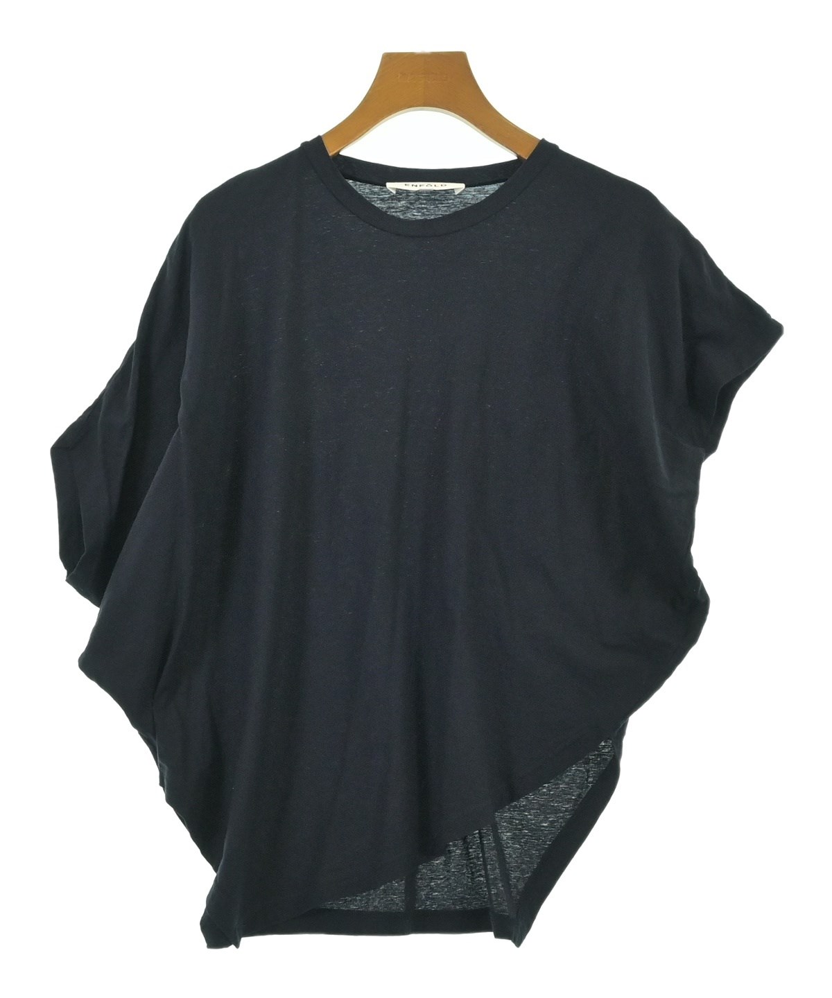 ENFÖLD ラベンダー シャツ 38サイズ ENFOLD(エンフォルド)｜HALF-SLEEVES BOX SHIRT/グレー の通販