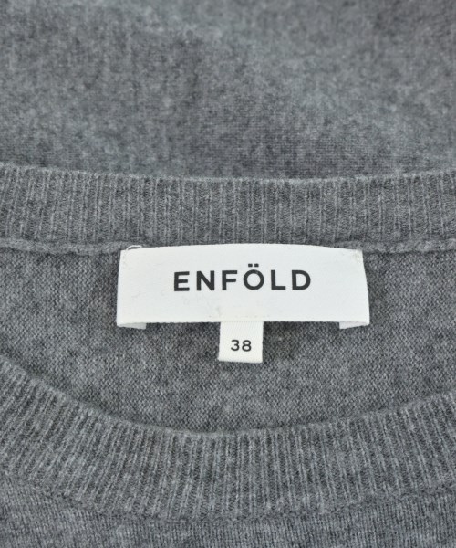 ENFOLD（エンフォルド）ニット・セーター グレー サイズ:38(M位) レディース/2200680723048
