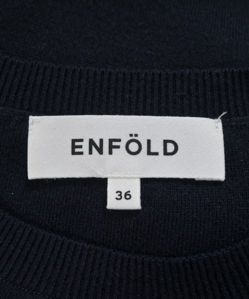ENFOLD（エンフォルド）ワンピース 紺 サイズ:36(S位) レディース/2200680781093