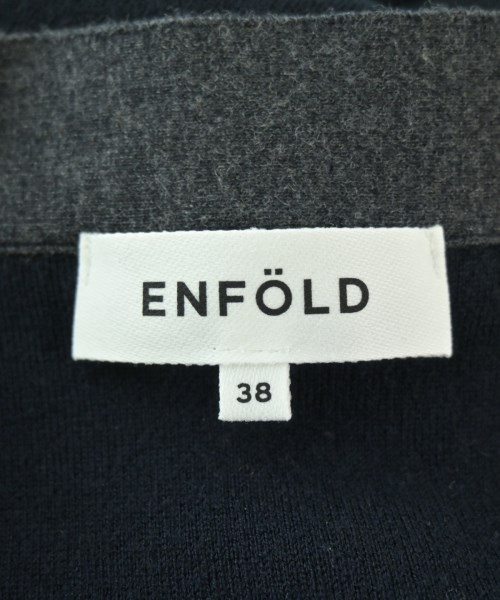 ENFOLD（エンフォルド）カーディガン 紺 サイズ:38(M位) レディース/2200681873018