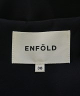 ENFOLD（エンフォルド）ノーカラージャケット 黒 サイズ:38(M位) レディース/2200690620047