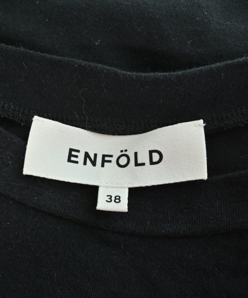ENFOLD（エンフォルド）ノースリーブ 黒 サイズ:38(M位) レディース/2200687417261