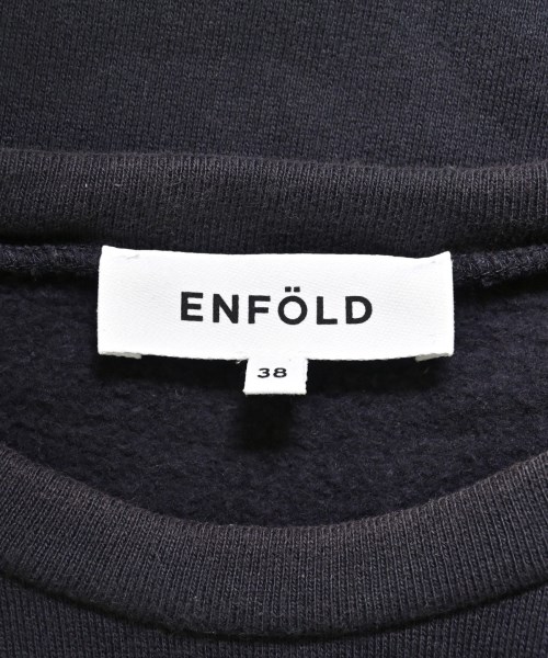 ENFOLD（エンフォルド）スウェット 紺 サイズ:38(M位) レディース/2200694961047
