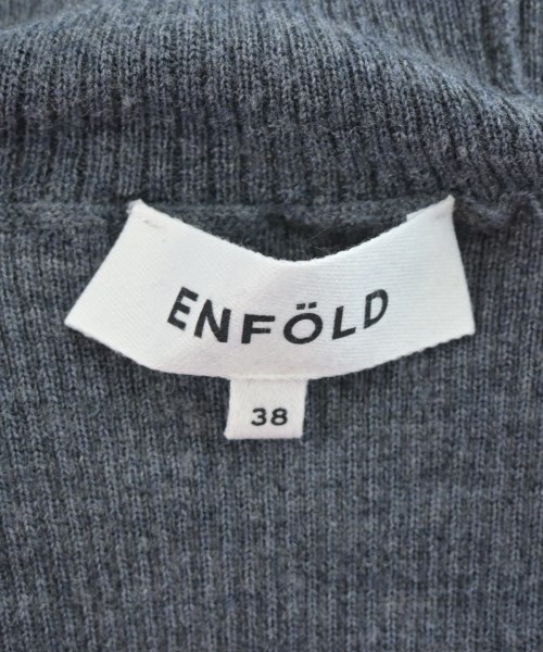 ENFOLD（エンフォルド）ニット・セーター グレー サイズ:38(M位) レディース/2200690655025