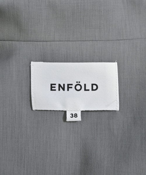 ENFOLD（エンフォルド）カジュアルジャケット グレー サイズ:38(M位) レディース/2200695303013