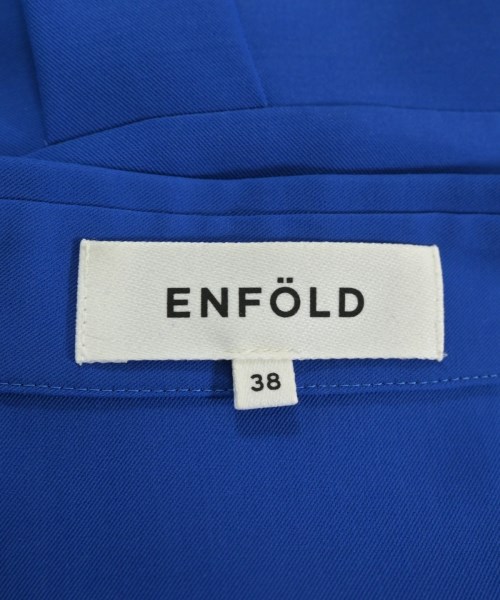 ENFOLD（エンフォルド）カジュアルシャツ 青 サイズ:38(M位) レディース/2200695303051