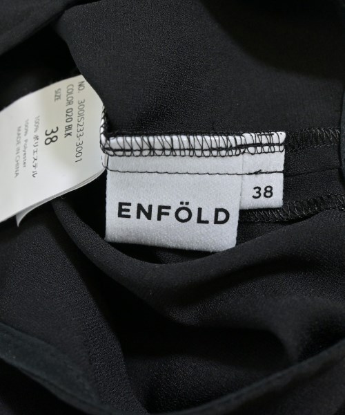 ENFOLD（エンフォルド）ワンピース 黒 サイズ:38(M位) レディース/2200695303129