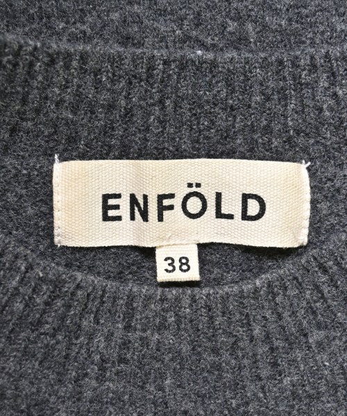 ENFOLD（エンフォルド）ワンピース グレー サイズ:38(M位) レディース/2200695302023