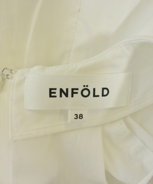 ENFOLD（エンフォルド）カジュアルシャツ 白 サイズ:38(M位) レディース/2200695302030