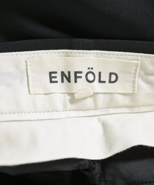ENFOLD（エンフォルド）スラックス 黒 サイズ:36(S位) レディース/2200697756077