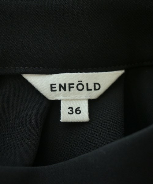 ENFOLD（エンフォルド）ワンピース 黒 サイズ:36(S位) レディース/2200698226029