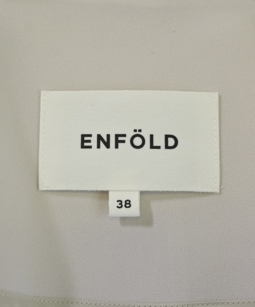 ENFOLD（エンフォルド）ノーカラージャケット グレー サイズ:F レディース/2200693662020