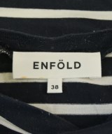 ENFOLD（エンフォルド）Tシャツ・カットソー 黒 サイズ:38(M位) レディース/2200693662112