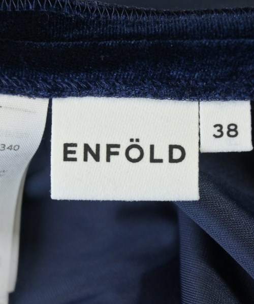 ENFOLD（エンフォルド）ロング・マキシ丈スカート 紺 サイズ:38(M位) レディース/2200693662174