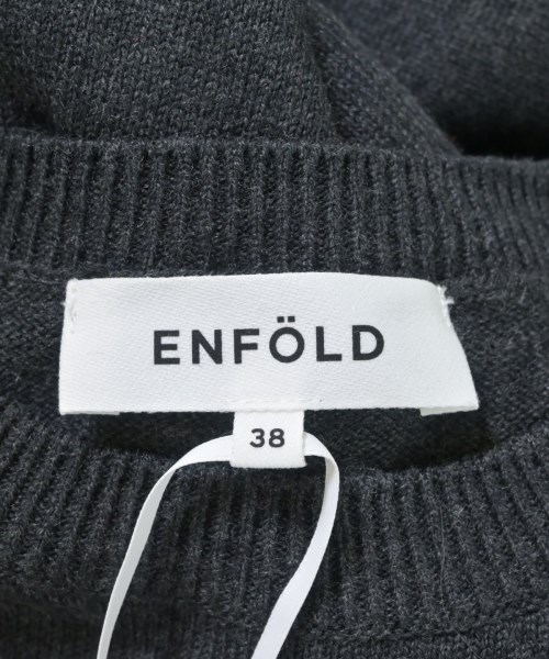 ENFOLD（エンフォルド）ワンピース グレー サイズ:38(M位) レディース/2200697936295