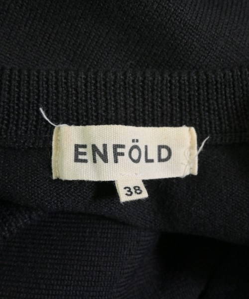 ENFOLD（エンフォルド）ニット・セーター 黒 サイズ:38(M位) レディース/2200698499027