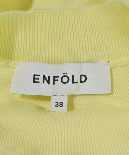 ENFOLD（エンフォルド）ニット・セーター 黄 サイズ:38(M位) レディース/2200698630093