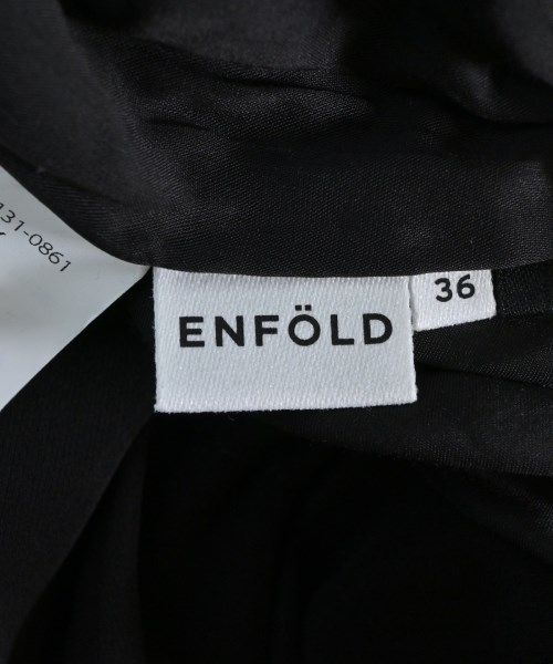 ENFOLD（エンフォルド）ロング・マキシ丈スカート 黒 サイズ:36(S位) レディース/2200698637023