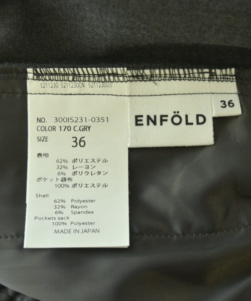 ENFOLD（エンフォルド）その他 グレー サイズ:36(S位) レディース/2200693373438
