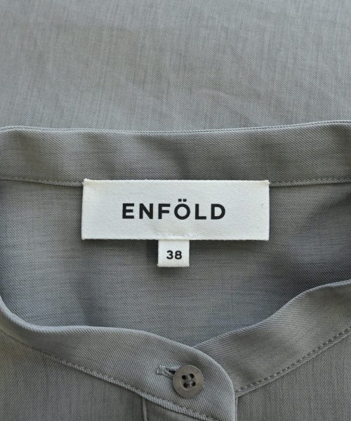 ENFOLD（エンフォルド）ワンピース グレー サイズ:38(M位) レディース/2200699629010