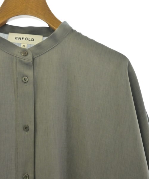 ENFOLD（エンフォルド）ワンピース グレー サイズ:38(M位) レディース/2200699629010