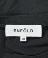 ENFOLD（エンフォルド）Tシャツ・カットソー 黒 サイズ:38(M位) レディース/2200699655040