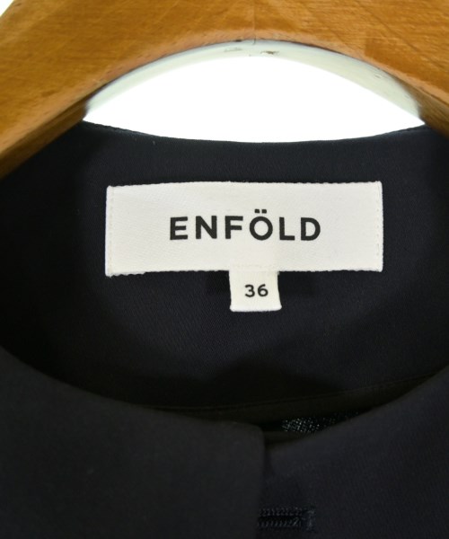 ENFOLD（エンフォルド）カジュアルジャケット 紺 サイズ:36(S位) レディース/2200699988018