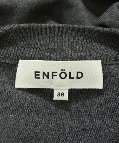 ENFOLD（エンフォルド）ニット・セーター グレー サイズ:38(M位) レディース/2200701062033