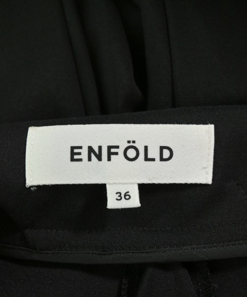 ENFOLD（エンフォルド）ロング・マキシ丈スカート 黒 サイズ:36(S位) レディース/2200700745173