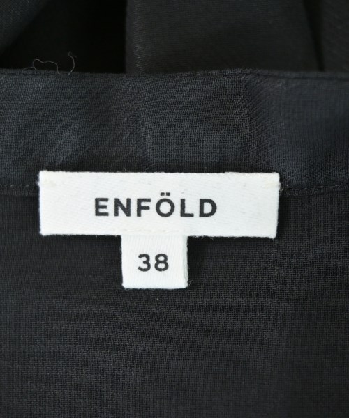 ENFOLD（エンフォルド）ワンピース 黒 サイズ:38(M位) レディース/2200701687045