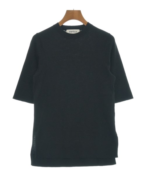 ENFOLD(エンフォルド)ニット・セーター 黒 サイズ:38(M位)/2200652243062
