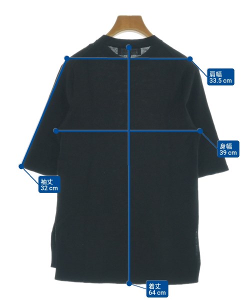 ENFOLD（エンフォルド）ニット・セーター 黒 サイズ:38(M位) レディース/2200652243062